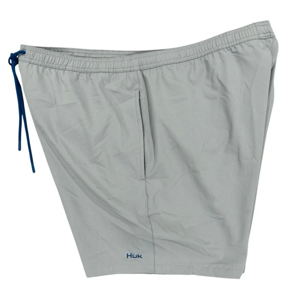 Huk Performance‎ Fishing Shorts Gray Men's XXL